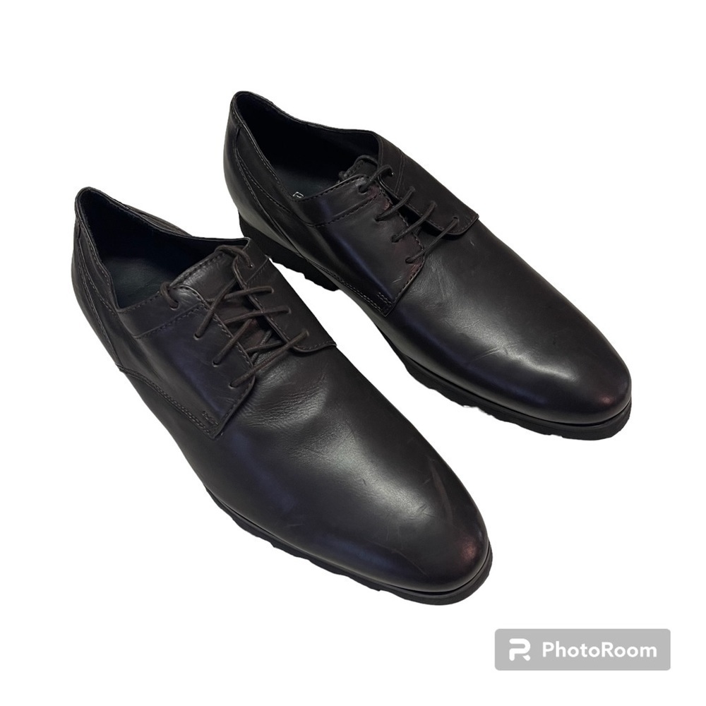 Robert Zur dark brown wingtip leather lace up oxfords men’s size 7 M